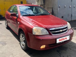 2009 Chevrolet Lacetti I, красный, 380000 рублей, вид 4