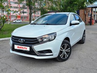2021 Lada (ВАЗ) Vesta I, белый, 895000 рублей, вид 3