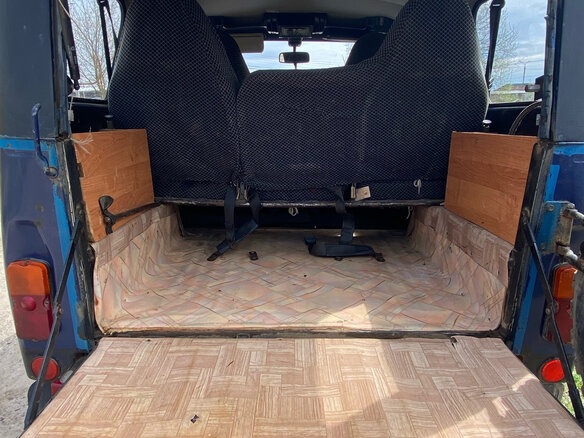 2003 УАЗ 31519, синий, 330000 рублей - вид 9