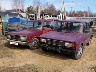 2002 Lada (ВАЗ) 2104 4-speed, фиолетовый, 90000 рублей, вид 1