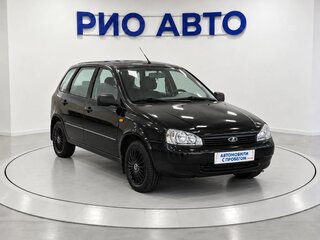 2012 Lada (ВАЗ) Kalina I, чёрный, 349999 рублей, вид 5