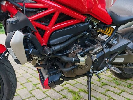 2014 Ducati Monster 1200, красный, 750000 рублей, вид 5