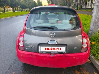 2004 Nissan Micra III (K12), красный, 210000 рублей, вид 3