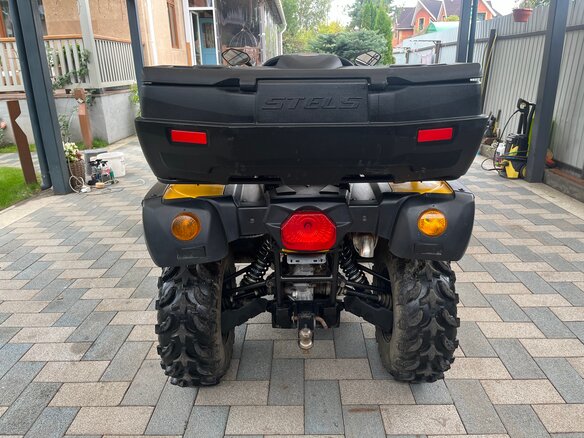 2022 Stels ATV-650YL Leopard, жёлтый, 540000 рублей - вид 3