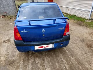 2006 Renault Logan I, синий, 260000 рублей, вид 4