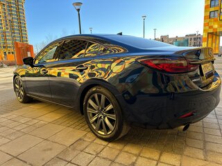 2018 Mazda 6 III (GJ) Рестайлинг 2, синий, 2100000 рублей, вид 4