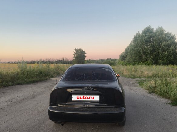 2007 Chevrolet Lanos I, чёрный - вид 4