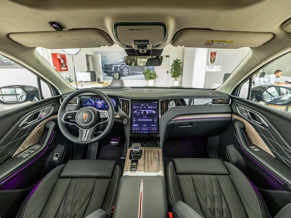 2025 Hongqi HS7 II, чёрный, 5590000 рублей - вид 11