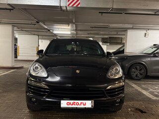 2013 Porsche Cayenne Diesel II (958), чёрный, 2890000 рублей, вид 2