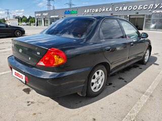 2008 Kia Spectra I Рестайлинг 2, чёрный, 330000 рублей, вид 5
