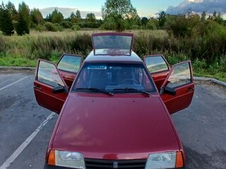 2002 Lada (ВАЗ) 21093i, красный, 220000 рублей, вид 2