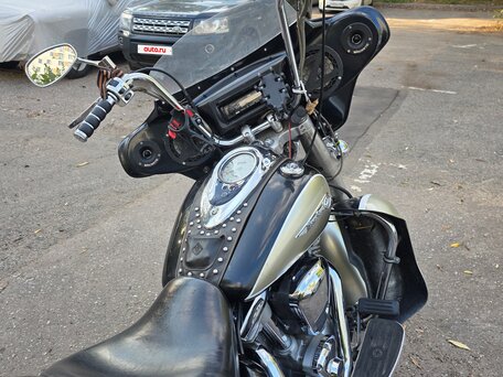 2000 Yamaha XV 1600 Road Star, бежевый, 375000 рублей, вид 2