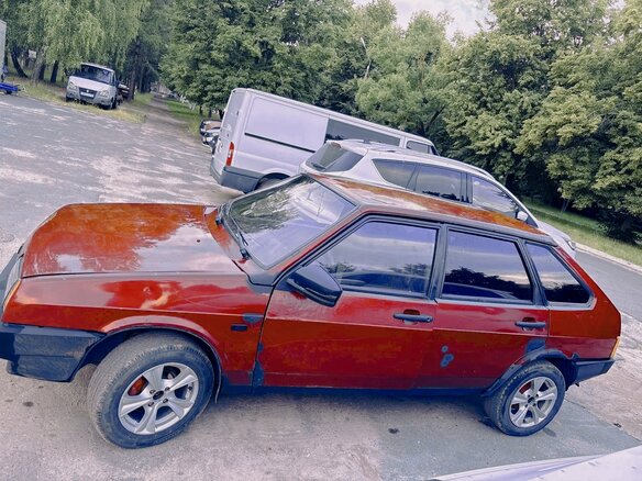 2001 Lada (ВАЗ) 2109, серебристый, 120000 рублей - вид 4