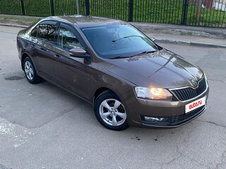 2018 Skoda Rapid I Рестайлинг, коричневый, 1070000 рублей, вид 2