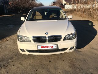 2005 BMW 7 серии 740i IV (E65/E66) Рестайлинг, белый, 1380000 рублей, вид 5