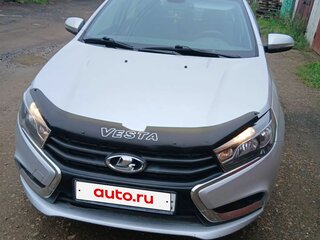 2017 Lada (ВАЗ) Vesta I, серебристый, 800000 рублей, вид 1