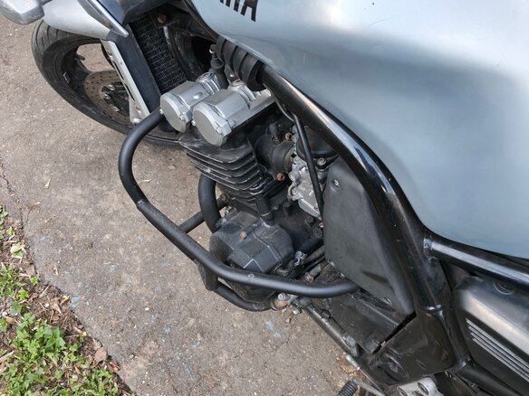2002 Yamaha FZS600 Fazer, серый, 320000 рублей - вид 6
