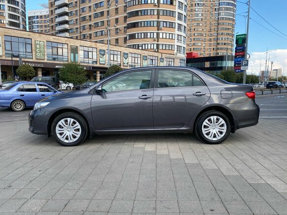 2011 Toyota Corolla X (E140, E150) Рестайлинг, серый, 1190000 рублей - вид 7