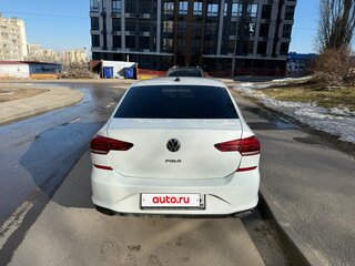 2020 Volkswagen Polo VI, белый, 1090000 рублей, вид 3