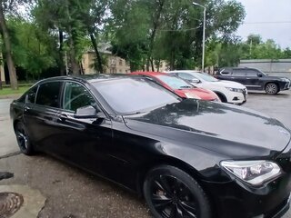 2012 BMW 7 серии Long 750Li xDrive V (F01/F02/F04) Рестайлинг, чёрный, 1500000 рублей, вид 4