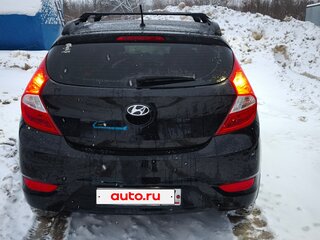 2012 Hyundai Solaris I, чёрный, 1350000 рублей, вид 4
