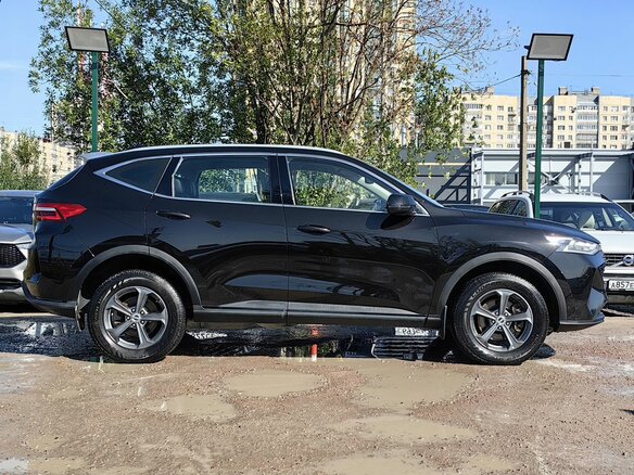 2024 Haval F7 I Рестайлинг, чёрный - вид 4
