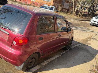 2005 Daewoo Matiz I Рестайлинг, красный, 70000 рублей, вид 3
