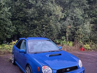 2001 Subaru Impreza WRX II, синий, 750000 рублей, вид 5