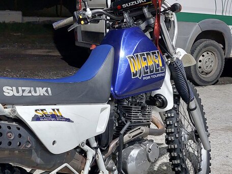 1998 Suzuki Djebel 200, синий, 190000 рублей, вид 2