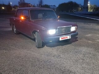 1999 Lada (ВАЗ) 2107, пурпурный, 150000 рублей, вид 4