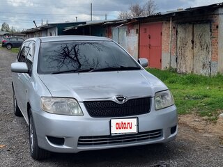 2004 Toyota Corolla Fielder IX (E120, E130) Рестайлинг, серебристый, 750000 рублей, вид 2