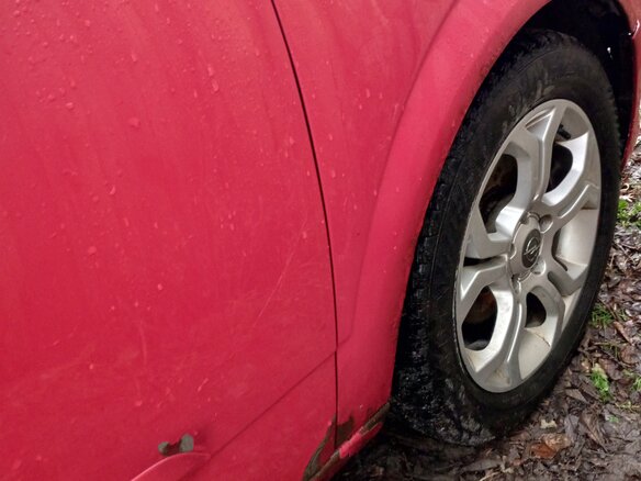 2008 Opel Astra H Рестайлинг, красный, 210000 рублей - вид 8