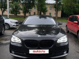 2012 BMW 7 серии Long 750Li xDrive V (F01/F02/F04) Рестайлинг, чёрный, 1500000 рублей, вид 1
