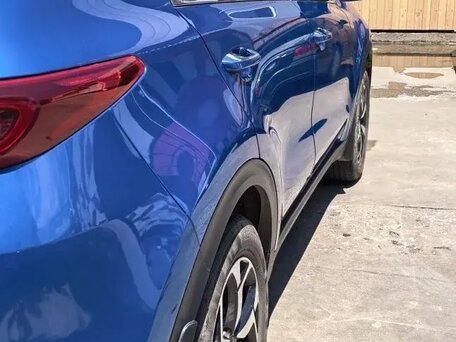 2021 Kia Sportage IV Рестайлинг, синий, 2870000 рублей, вид 5