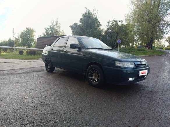 2002 Lada (ВАЗ) 2110, зелёный, 190000 рублей - вид 2