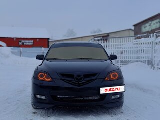 2008 Mazda 3 I (BK) Рестайлинг, чёрный, 700000 рублей, вид 4