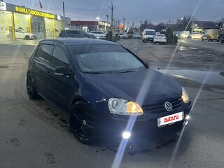 2007 Volkswagen Golf V, синий, 630000 рублей, вид 2