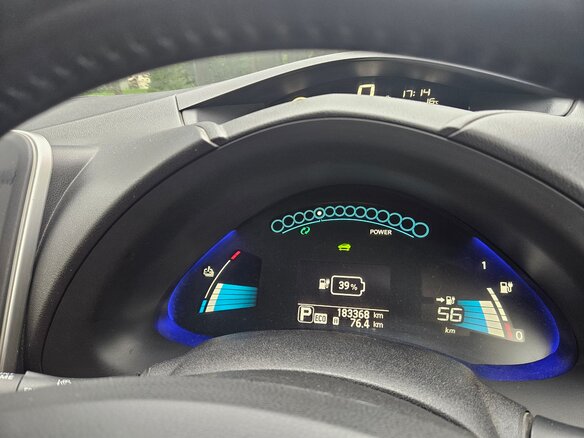 2016 Nissan Leaf 30kWh I (ZE0/AZE0), чёрный - вид 7