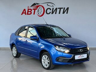 2022 Lada (ВАЗ) Granta I Рестайлинг, синий, 700000 рублей, вид 4