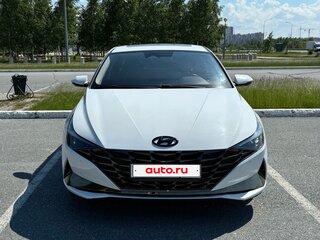 2020 Hyundai Elantra VII (CN7), белый, 1940000 рублей, вид 1