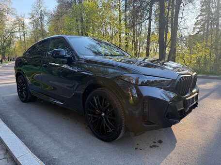 2025 BMW X6 40d III (G06) Рестайлинг, чёрный, 14700000 рублей, вид 3
