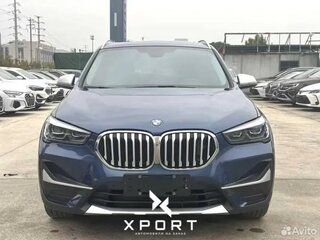 2021 BMW X1 18i sDrive II (F48) Рестайлинг, синий, 2790000 рублей, вид 2