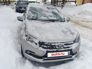 2021 Lada (ВАЗ) Granta I Рестайлинг, серебристый, 650000 рублей, вид 1