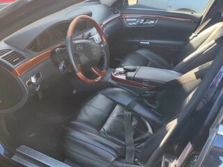 2008 Mercedes-Benz S-Класс 500 V (W221), синий, 1100000 рублей, вид 5