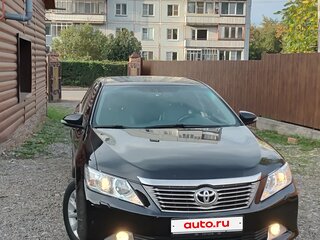 2012 Toyota Camry VII (XV50), чёрный, 1680000 рублей, вид 1