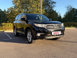 2012 Toyota Highlander II (XU40) Рестайлинг, чёрный, 2450000 рублей, вид 1