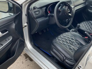 2013 Kia Rio III, серебристый, 599000 рублей, вид 5
