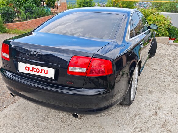 2006 Audi A8 II (D3) Рестайлинг, синий, 1450000 рублей - вид 6