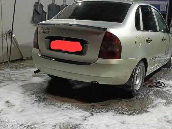 2007 Lada (ВАЗ) Kalina I, жёлтый, 250000 рублей - вид 5