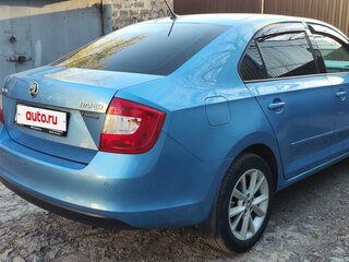 2015 Skoda Rapid I, синий, 1169000 рублей, вид 4